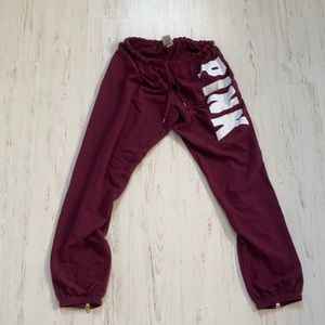 Magenta sweatpants by PINK